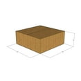 thumbnail image 1 of 13x13x5 Kraft Brown Corrugated Shipping Boxes, 32 ECT Single-Wall, Qty 150, 1 of 3