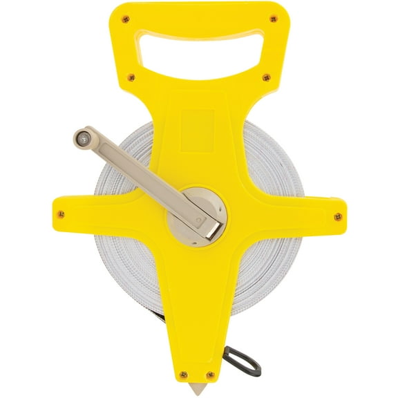 Performance Tool 1942 Performance Tool 150-Feet Open Reel Tape Measure, Yellow