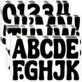 thumbnail image 1 of 150 PCS Letter Stickers Large Bulletin Board Letters Alphabet Number Stickers Vinyl Waterproof Self-Adhesive Stick on Letters for Poster Board Mailbox Crafts Classroom Home Party Decor(Black, 3 Inch), 1 of 8