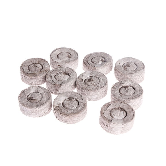 150 PCS Peat Pellets Seeding Soil, Nutrient Block Compressed Peat Block, for in/Outdoor Gardening Seedling Transplanting
