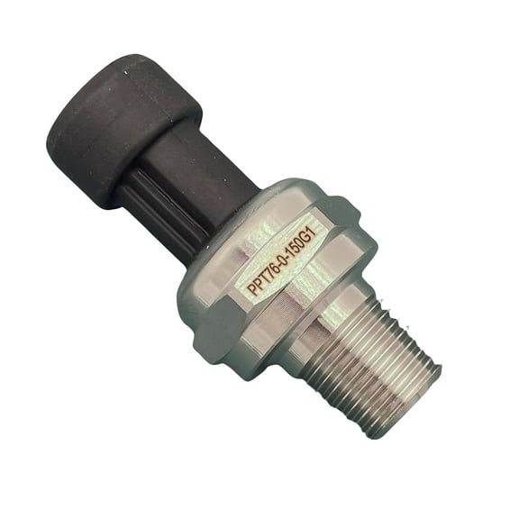 150 PSI Pressure Transducer Sensor with Cable, 1/4"NPT Stainless Steel for Oil Fuel Water Air 12 Month Warranty