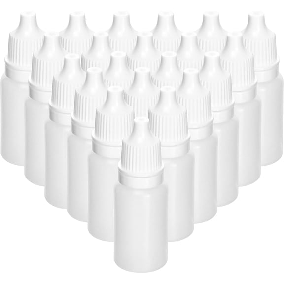 150 Pack 10ml Plastic Dropper Bottle, Portable Squeezable Drop Bottles, Liquid sample dropper bottles