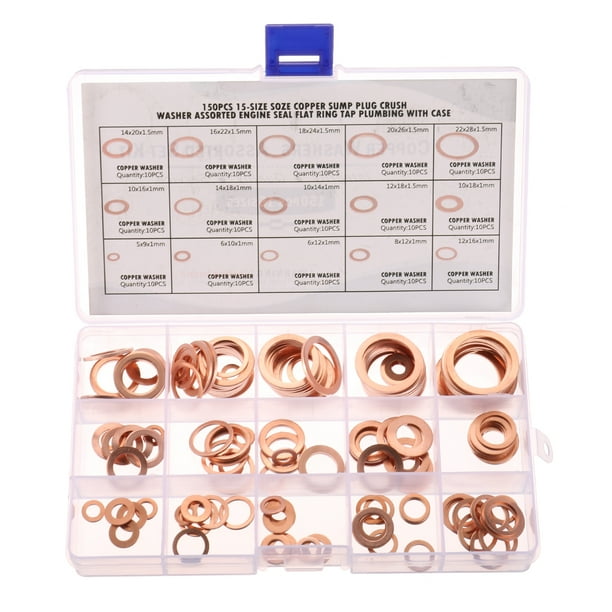 #6 Flat Washers, 78/Pack #6 Flat Washers, 78/Pack