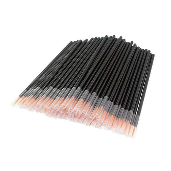 150 Pack Disposable Eyeliner Brushes Eye Liner Wands for Makeup Applicator Makeup Eye Liner Wands Tool for Eye Line Eyelash Growing