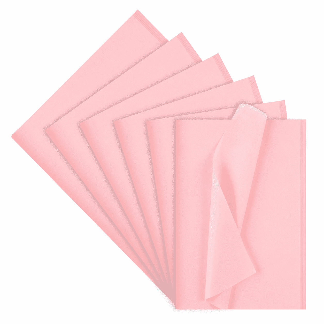 150 Pack Pink Gift Tissue Paper Bulk - 14" x 20" Small Sheets for Packaging, Wedding Favors, Floral Wraps and Arts & Crafts Projects, Pink