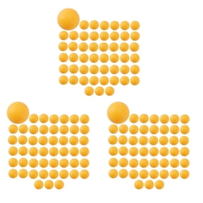 150- Pack Premium Ping Pong Balls Advanced Training Table Ball Durable Seamless Balls Orange