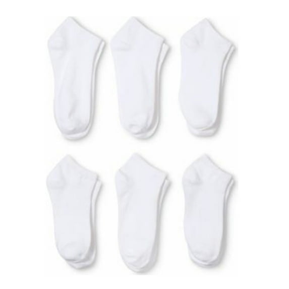 150 Pairs Men's Low Cut No Show Socks Bulk Wholesale (9-11, White)