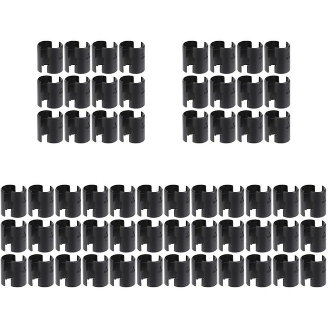 150 Pairs Wire Shelf Clips Wire Shelving Shelf Lock Clips Plastic