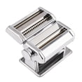 thumbnail image 1 of 150 Pasta Machine, Made in Italy, Includes Cutter, Hand Crank, and Instructions, Stainless Steel, 1 of 7