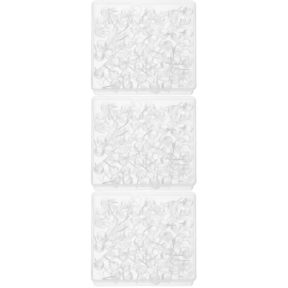 150 Pcs Black Coat Hanger Pins for Cork Board, Wall Tacks, Thumb Tacks ...