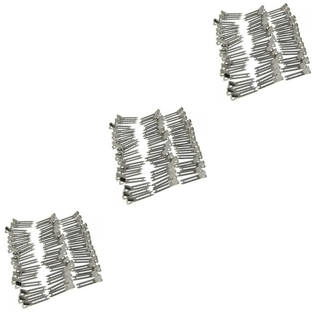 150 Pcs Hair Toppers Pin Clip Duck Clips for Double Prong Alligator