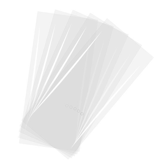 150 Pcs Heat Shrink Wrap Bags, 6.3" x 13.8" POF Clear Heat Shrink Film Wrap for Handmade Crafts, Cookie