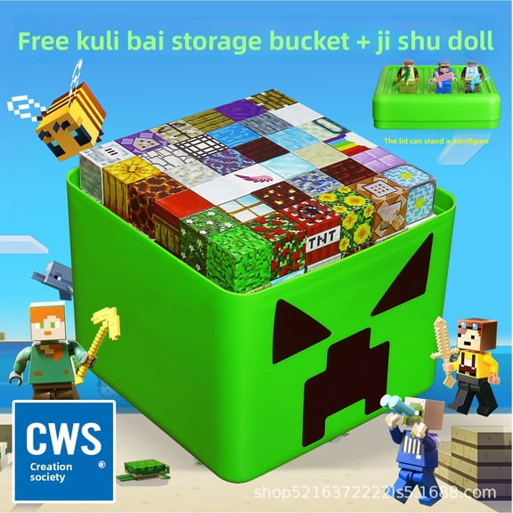150 Pcs Magnet Building Tiles With Storage Box Coolpa