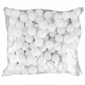150 Pcs Ping Pong Balls Plastic For Beginner Adults(White)