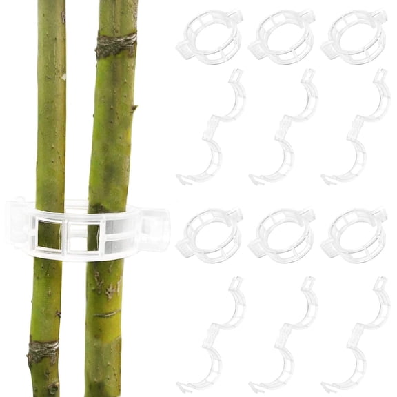 150 Pcs Plant Garden Vine Trellis Clips Tomato Climbing Vegetable Flower Support