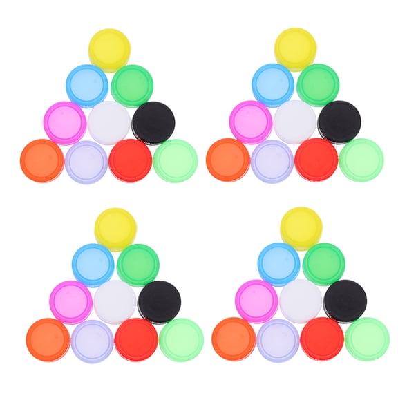 NIAIZEK Plastic Bottle Lids Assorted , and , Eye-Catching Design, 150 Pieces