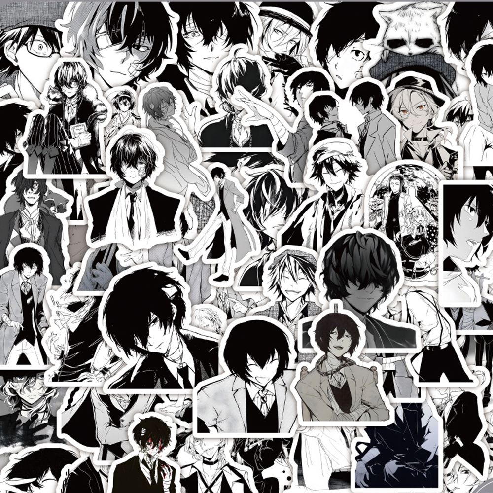 150 Pcs Stickers Bungo Stray Dogs Anime Nak For Colorful And Waterproof ...