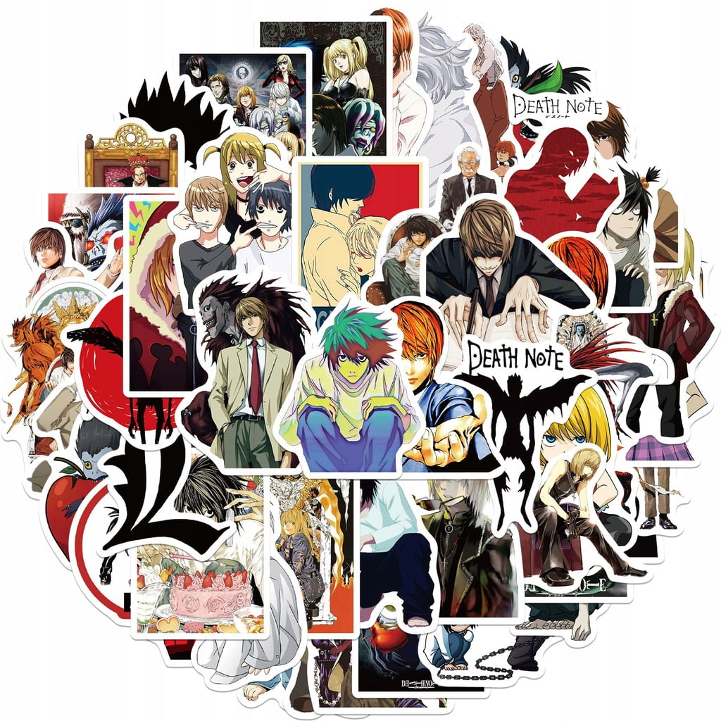 150 Pcs Stickers Death Note Japanese Anime On For Colorful And ...