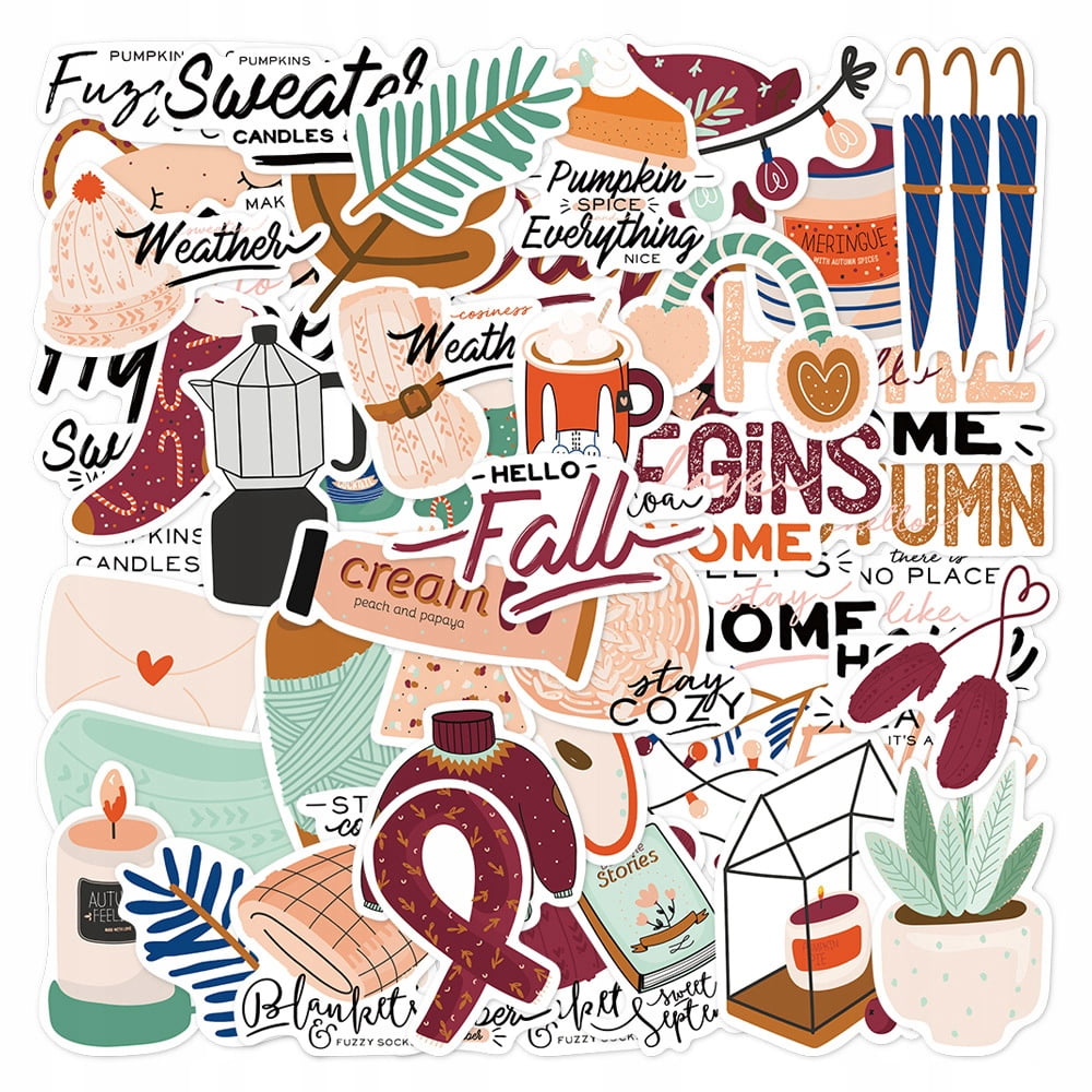 150 Pcs Stickers Ins Stylish Weather Cooler Carto For Colorful And ...