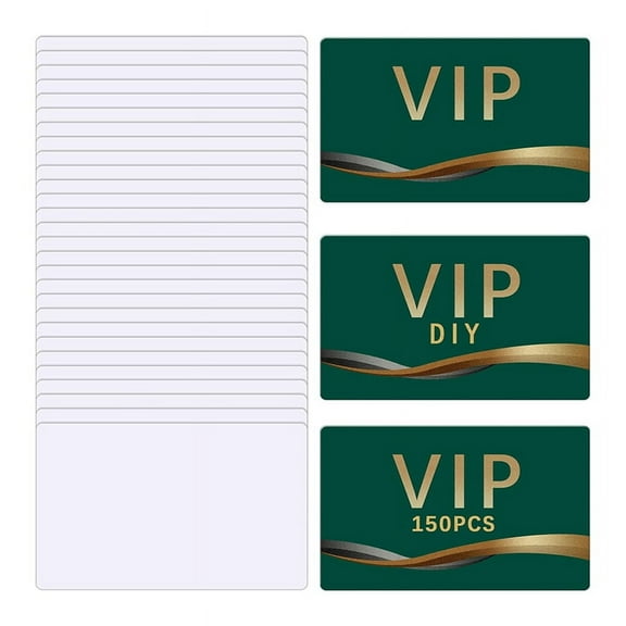 150 Pcs Sublimation Business Card Blanks