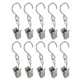 thumbnail image 1 of 150 Pcs Window Curtains Art Craft Display Hook Clamp Fixator Hanging Clip for S-type, 1 of 6