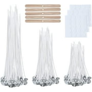 150 Piece Cotton Candle Wick (3 Size) for Candle Making Candle DIY (4/6/8in)