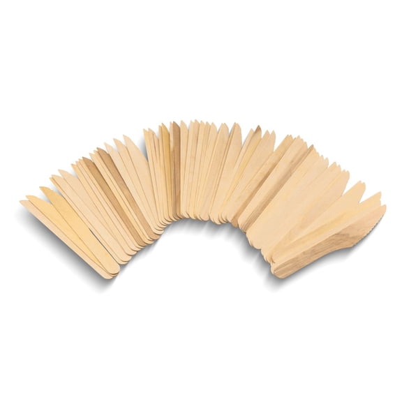 150-Piece Disposable Eco-friendly Wooden Knives QGM22663