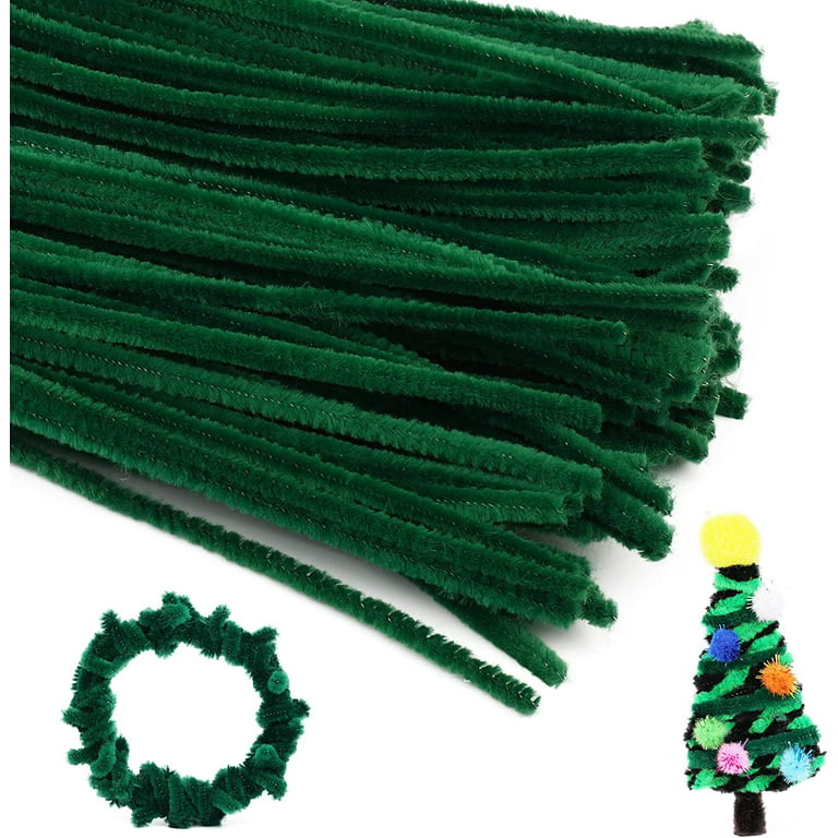 Pipe Cleaner Craft Dark Green Pipe Cleaner For Craft - Temu