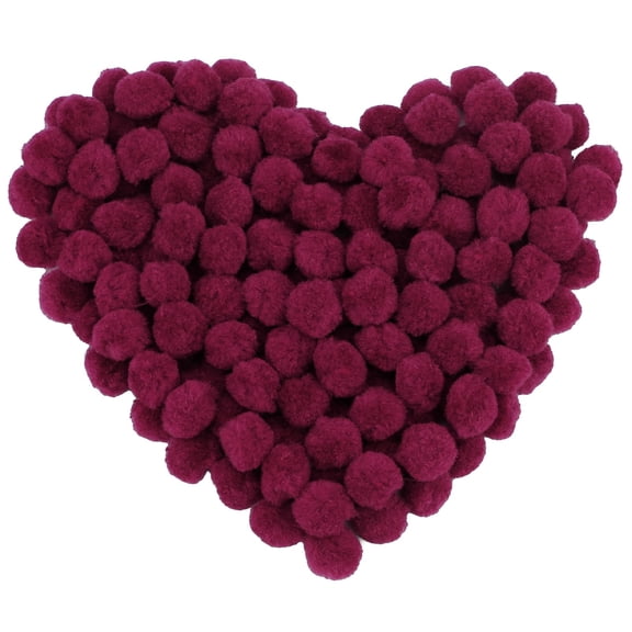 150 Pieces Pom Poms, 1 Inch Purple Craft Pom Poms, Fuzzy Pompom Puff Balls, Small Pom Pom Balls for DIY, Arts, Crafts Projects, Birthday Decorations