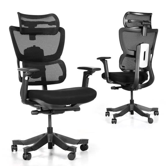 150 Recline Ergonomic Office Chair High Back Desk Gaming Chair with VTS System & Adaptive Lumbar Support,4D Armrest for Home Office Executive