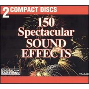 Pre-Owned 150 Spectacular Sound Effects (CD 0056775542023) by Various Artists
