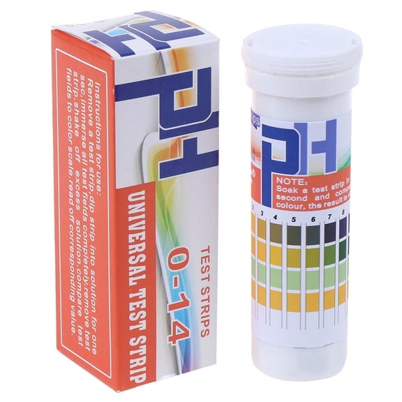 150 Strips Bottled PH Test Strip Full Range 0-14 pH Acidic Alkaline Indica^l WL
