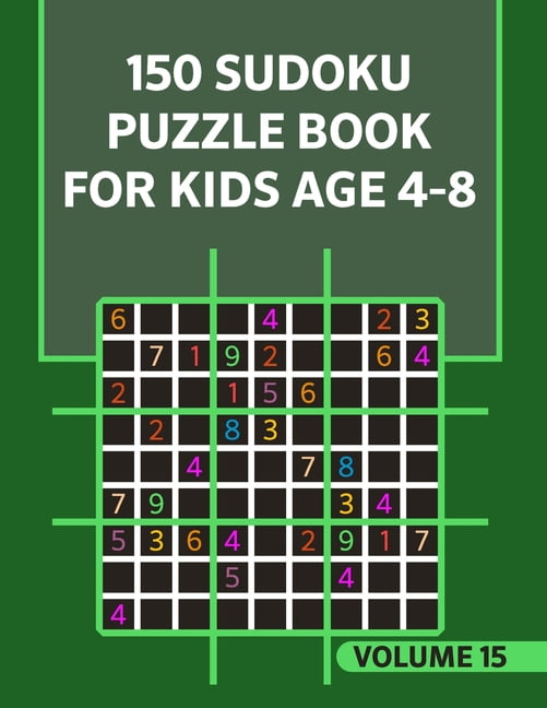 4 x 4 Sudoku for Kids: 150 Puzzles