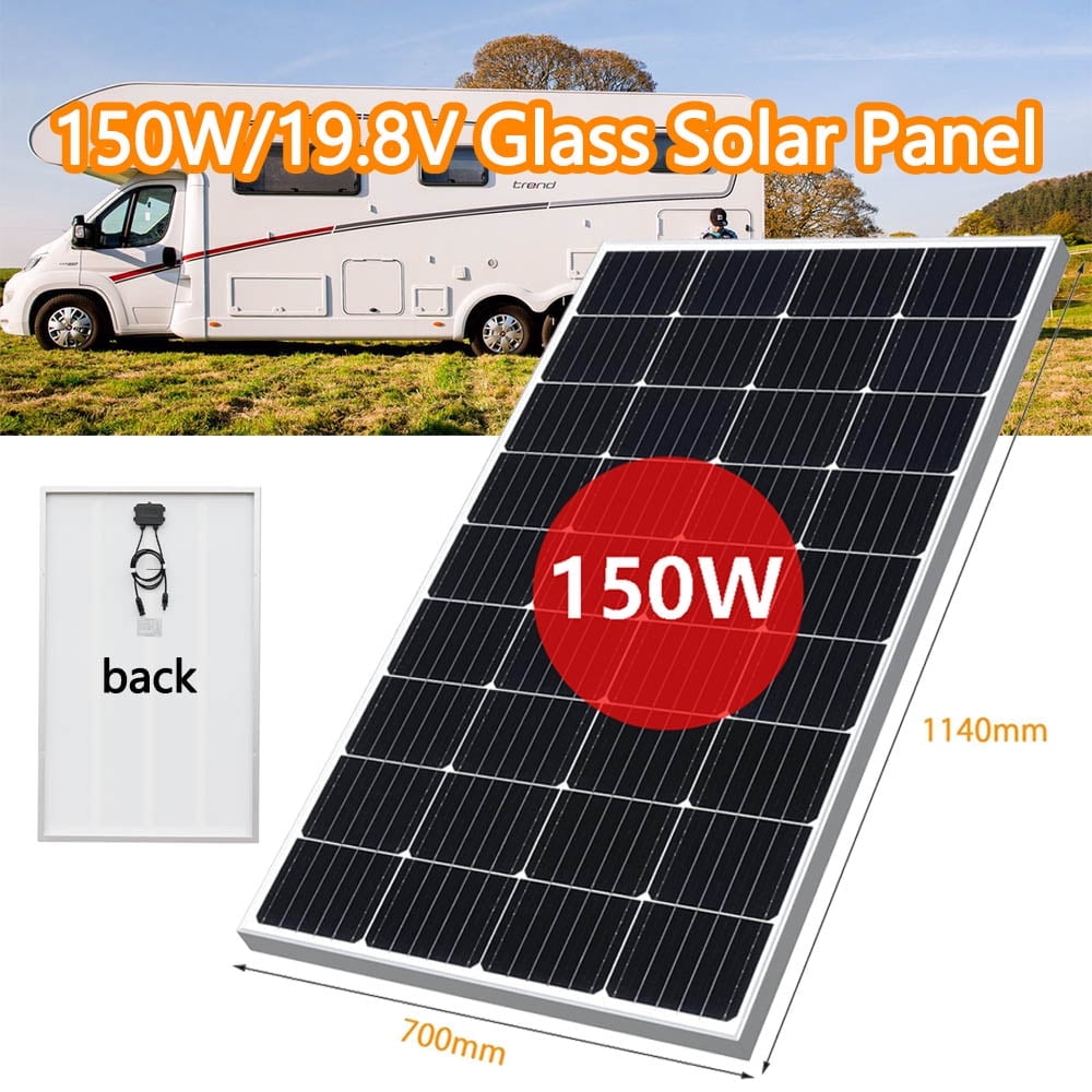 300W Monocrystalline Solar Panel - 12V For RV, Home, Off-Grid, Battery Charging 3 thumbnail image