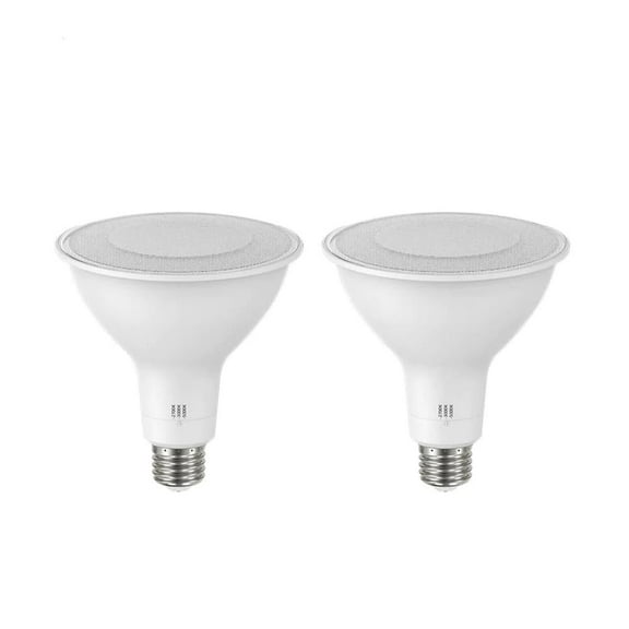 150-Watt Equivalent PAR38 Dimmable ENERGY STAR CEC LED Light Bulb Selectable CCT (2700K-3000K-5000K) (2-Pack)