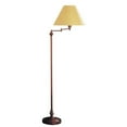 thumbnail image 1 of 150 Watt Metal Floor Lamp with Swing Arm and Fabric Conical Shade, Bronze, 1 of 5