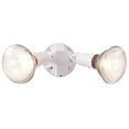 thumbnail image 1 of 150-Watt White Plastic Outdoor Twin Flood Light With Light Sensor, 1 of 1