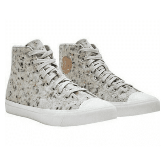 150-X-PK57600-_ProKeds PK57600 Pro Ked Mens Royal Hi Speckled Felt Cream Sz 9