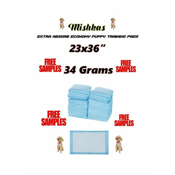 150 XL 23x36" Economy Plus Puppy Training Pads Extra Absorbent-Enhanced 34 grams