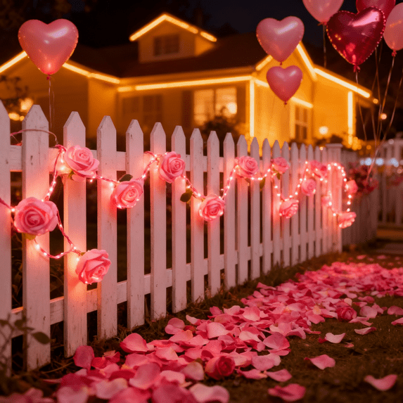 150 cm LED Rose String Lights Rose Fairy Lights Flowers Lights Lamp for Indoor Outdoor Birthday Wedding Party Decoration Pink