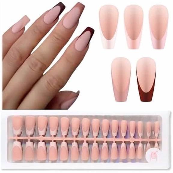 150 count  Tip Press  Nails 15 Sizes Pre-Colored Soft Gel Press Ons Coffin  Tips  Tone  False  Tip   Nails  Color for Women DIY At  Salon