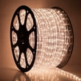 thumbnail image 1 of 150 ft. Clear Incandescent Rope Light Spool Indoor-Outdoor Bulk Tube Light, 120V, 1/2 Inch, 2-Wire, 1 of 8