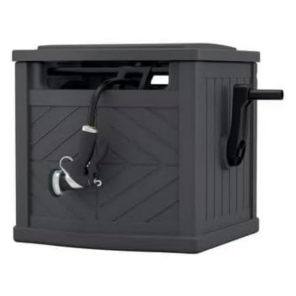 150 ft. Gray In Ground Hideaway Hose Reel, Peppercornb/Gray, PDH150P-A