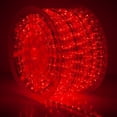 thumbnail image 1 of 150 ft. Red Incandescent Rope Light Spool Indoor-Outdoor Bulk Tube Light, 120V, 1/2 Inch, 2-Wire, 1 of 8