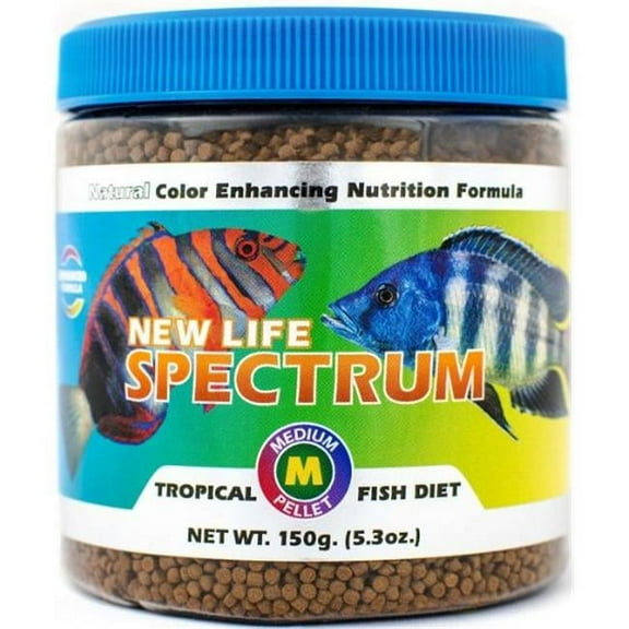 150 g Tropical Fish Food Medium Sinking Pellets