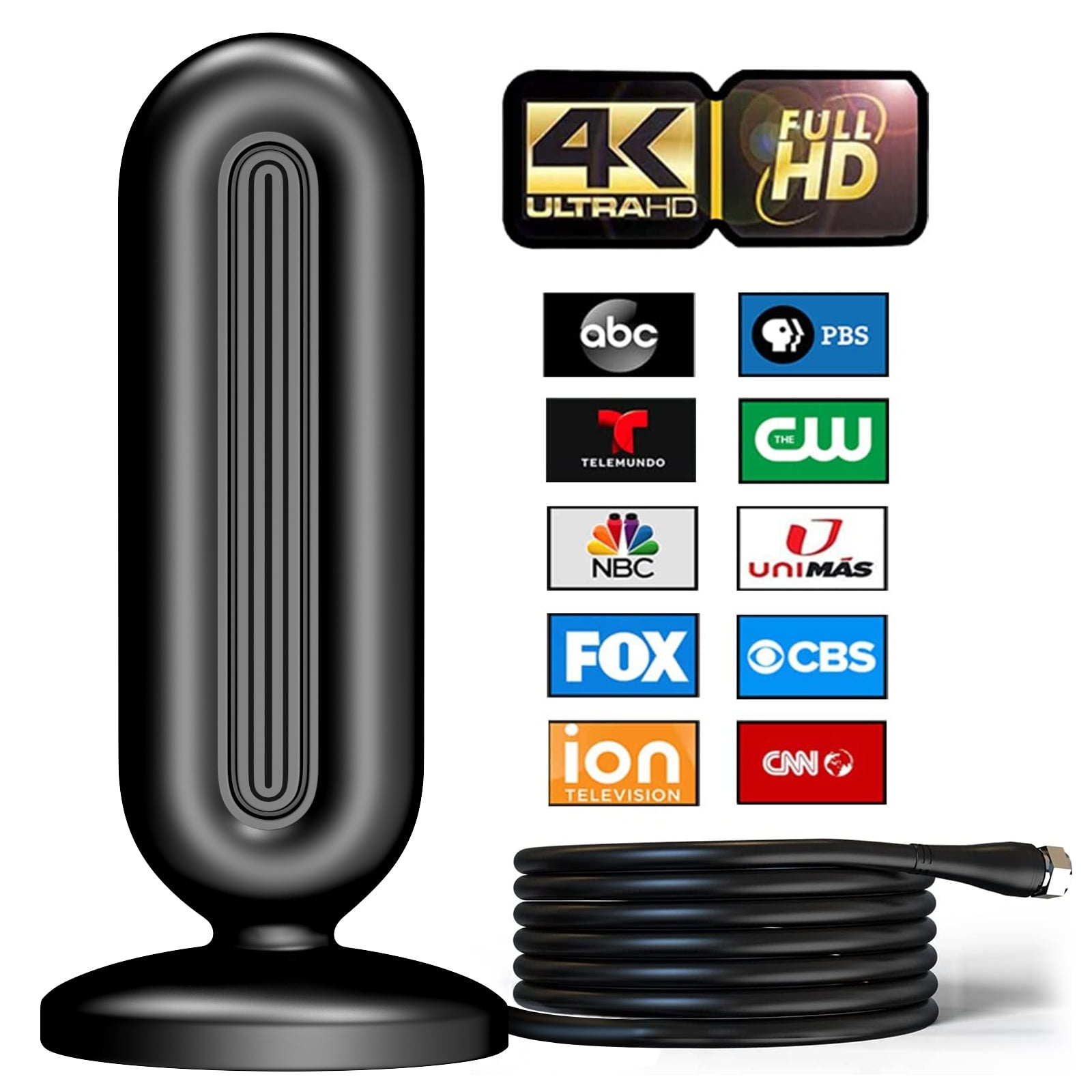 150 mile Range 5G Signal Reception Digital HD TV Indoor Antenna [Early