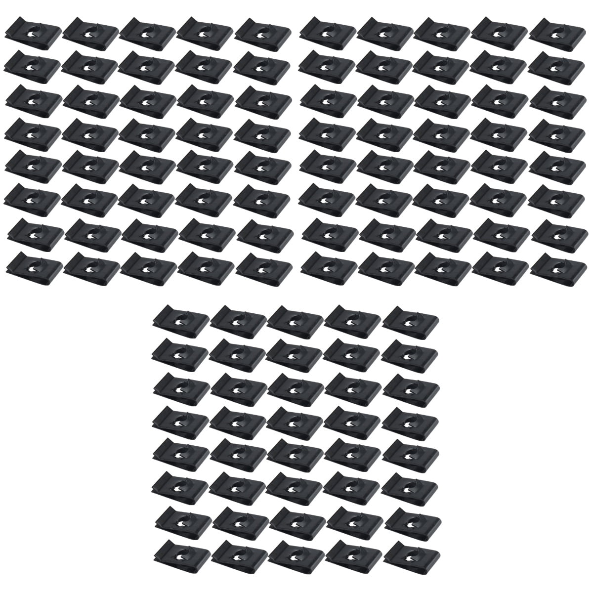 150 pcs Motorcycle Fairing Bodywork Panel No.14 Manganese Steel U Clips ...