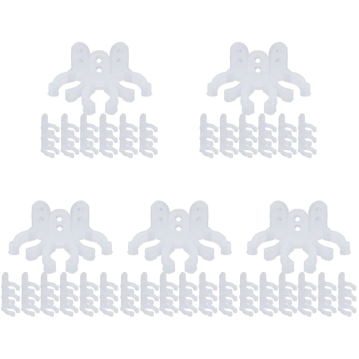 150 pcs Outdoor Rope Lights Clips Led Rope Light Clips Neon Rope Light