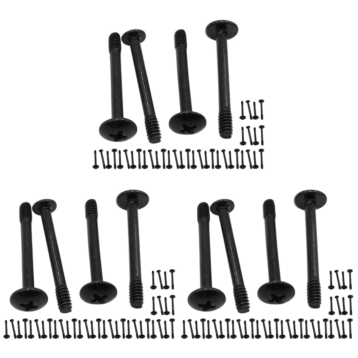 150 pcs Screws Computer Screws Computer Case Fan Screws PC Case Fan