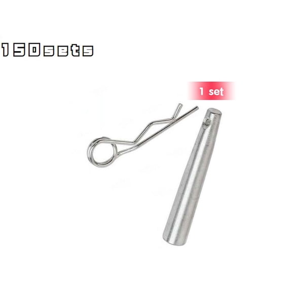150 sets Pin and Clip Aluminum F34 Truss Spigot R pin Safety Hinge Half Conical